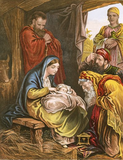 Adoration of the Wise Men by English School